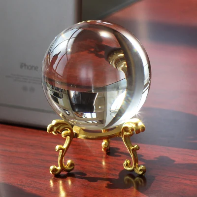 YUNGE 6/7/8 CM Clear Quartz Crystal Ball With Metal Stand Feng Shui Decorator Globe Balls Sphere Home Decor Good Luck Gift
YUNGE 6/7/8 CM Clear Quartz Crystal Ball With Metal Stand Feng Shui Decorator Globe Balls Sphere Home Decor Good Luck Gift
