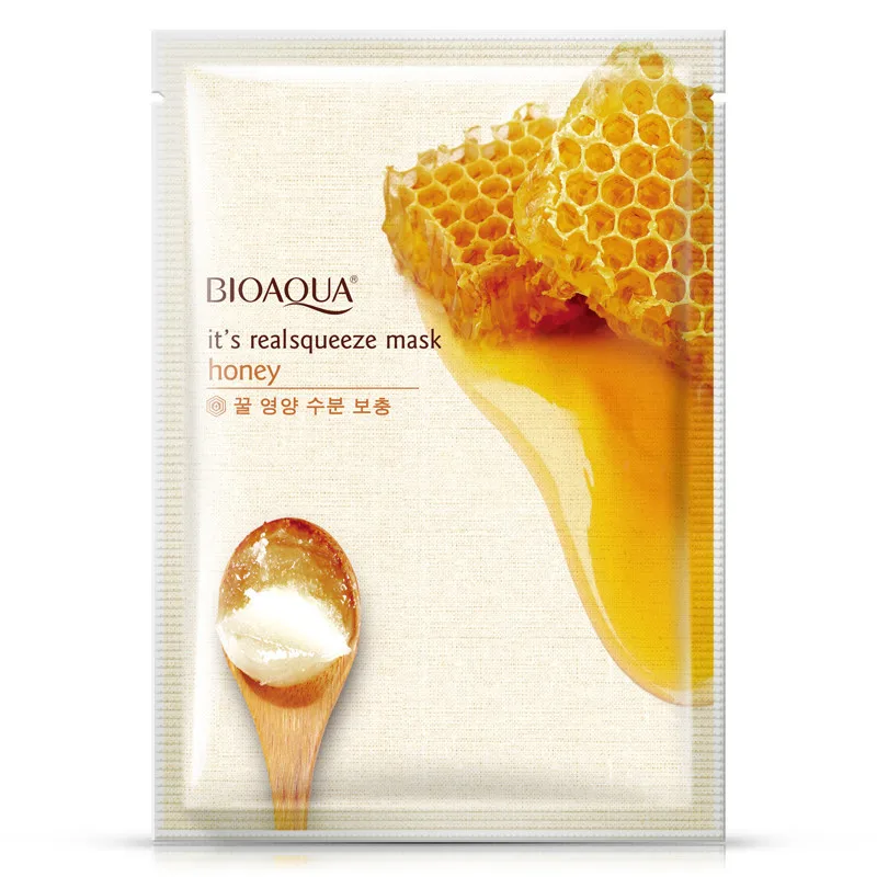 BIOAQUA 1PCS Honey Facial Mask Moisturizing Shrink Pores Face Mask Oil Control Brighten Nourishing Mask Skin Care
BIOAQUA 1PCS Honey Facial Mask Moisturizing Shrink Pores Face Mask Oil Control Brighten Nourishing Mask Skin Care