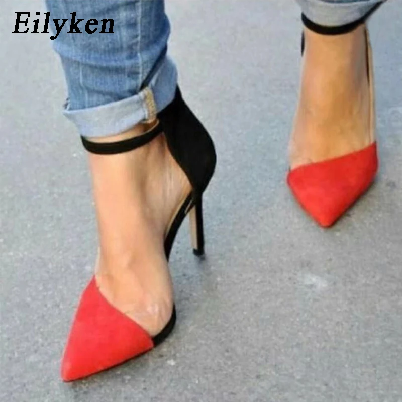 Eilyken 2019 Summer Red Fashion Women Buckle Strap Sexy Thin Heels Cover Heel Women Gladiator Shoes Wedding size 35-40
Eilyken 2019 Summer Red Fashion Women Buckle Strap Sexy Thin Heels Cover Heel Women Gladiator Shoes Wedding size 35-40