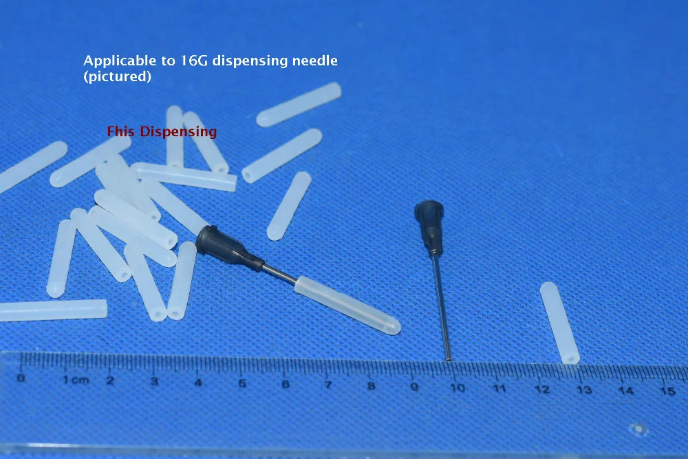 100PCS/PK Silicone cap ID 1.57MM * OD 4.32MM * length 25.4MM suitable for 16G dispensing needle
100PCS/PK Silicone cap ID 1.57MM * OD 4.32MM * length 25.4MM suitable for 16G dispensing needle