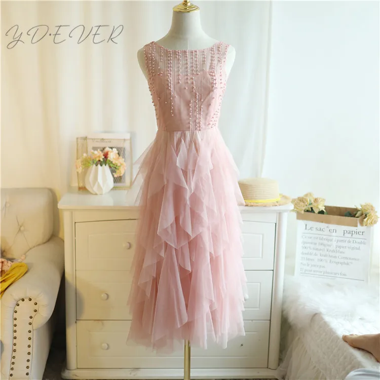 Korean Style 2019 Sprng Women Sleeveless Sweet Beading Mesh Party Dress Female Beautiful Dresses A967
Korean Style 2019 Sprng Women Sleeveless Sweet Beading Mesh Party Dress Female Beautiful Dresses A967