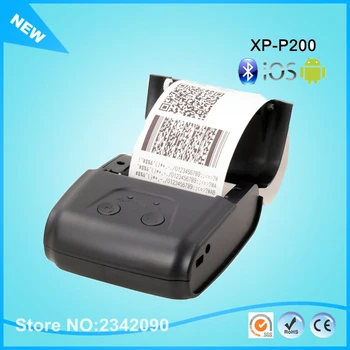 58mm Portable Mobile Printer Wireless Bluetooth Printer Large capacity battery Mini Thermal Printer Support Android + IOS
58mm Portable Mobile Printer Wireless Bluetooth Printer Large capacity battery Mini Thermal Printer Support Android + IOS