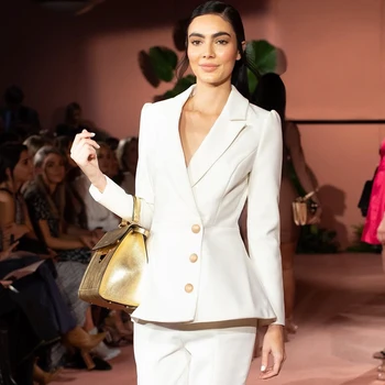 2018 New Style Fashion Popular White Two 2 Pieces Set Elegant Women Suit Celebrity Party Jumpsuit Date Outfit Clothing Wholesale
2018 New Style Fashion Popular White Two 2 Pieces Set Elegant Women Suit Celebrity Party Jumpsuit Date Outfit Clothing Wholesale