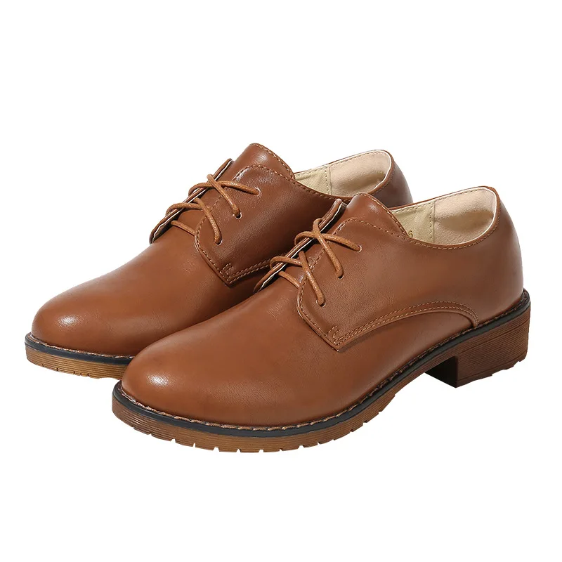 Spring Thick Heels Women's Debby Shoes Round Toe Preppy Shoes Lace-Up Female Oxfords 3 Colors OULYYYOGO
Spring Thick Heels Women's Debby Shoes Round Toe Preppy Shoes Lace-Up Female Oxfords 3 Colors OULYYYOGO