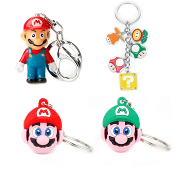 Cartoon Anime Super Mario Keychain Figure Toy Key Chain Mushroom 3D Charms Keyring Keyholder Fashion Trinkets Chaveiro Fans Gift
Cartoon Anime Super Mario Keychain Figure Toy Key Chain Mushroom 3D Charms Keyring Keyholder Fashion Trinkets Chaveiro Fans Gift