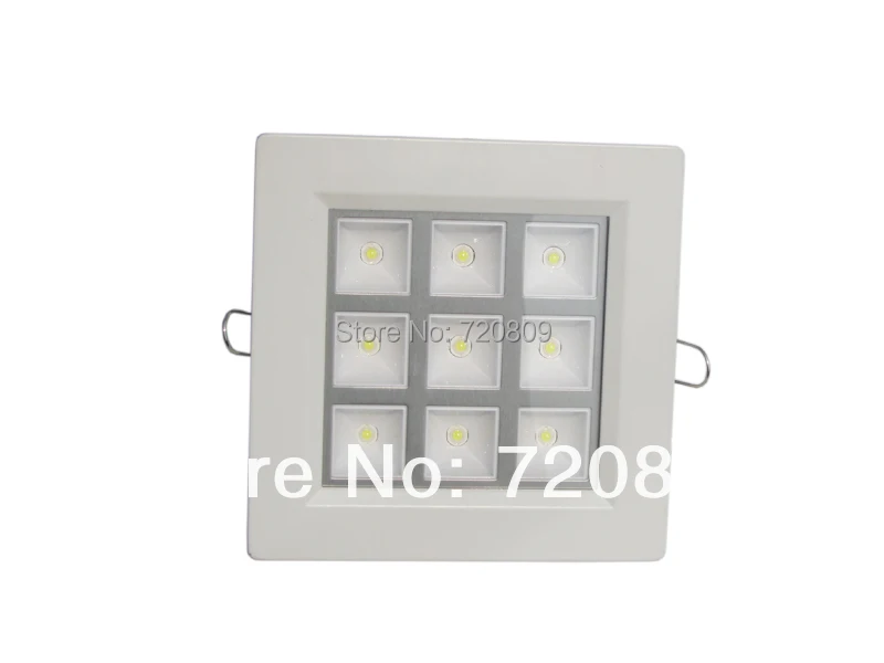 10pcs/lot Free Shipping 9W LED Grille Lamp White Kitchen Ceiling Panel Light Square Pure/Warm White
10pcs/lot Free Shipping 9W LED Grille Lamp White Kitchen Ceiling Panel Light Square Pure/Warm White