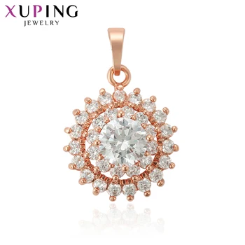 Xuping Luxury Rural Style Necklace Pendants Rose Gold Color Fashion Brand Party/Wedding Jewelry For Women 33766
Xuping Luxury Rural Style Necklace Pendants Rose Gold Color Fashion Brand Party/Wedding Jewelry For Women 33766