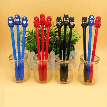 4 Pcs Kawaii Super Hero Gel Pen Superman Spiderman Captain America 0.5mm Writing Pens Kids Gift Stationery
4 Pcs Kawaii Super Hero Gel Pen Superman Spiderman Captain America 0.5mm Writing Pens Kids Gift Stationery