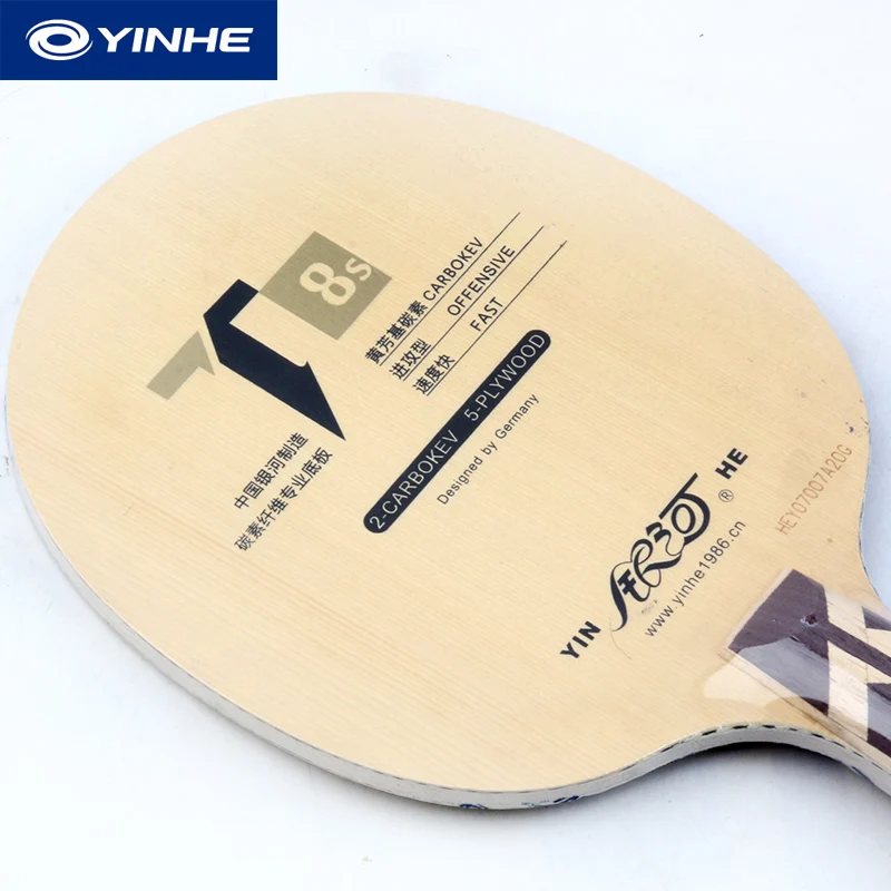 Genuine Yinhe Galaxy T-8s Table Tennis Blade Boost (5wood + 2 Carbokev) Ping Pong Racket Base Raquete Raquete De Ping Pong
Genuine Yinhe Galaxy T-8s Table Tennis Blade Boost (5wood + 2 Carbokev) Ping Pong Racket Base Raquete Raquete De Ping Pong