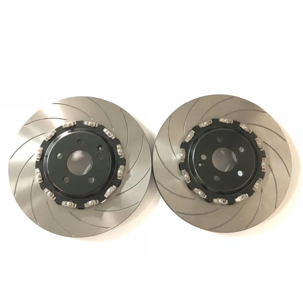 Jekit Big brake rotors 390*36mm with floating center bell for 8520 6 pots red brake caliper for Maserati gransport 4.7 v8 2011
Jekit Big brake rotors 390*36mm with floating center bell for 8520 6 pots red brake caliper for Maserati gransport 4.7 v8 2011