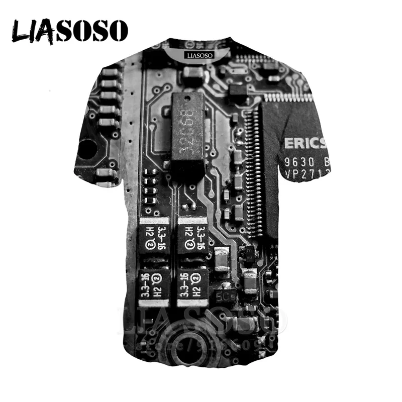T-shirt Men women game 3D Print Unisex tees Anime shirts fashion Circuit board cpu logo streetwear t shirt Harajuku tshirt A161
T-shirt Men women game 3D Print Unisex tees Anime shirts fashion Circuit board cpu logo streetwear t shirt Harajuku tshirt A161