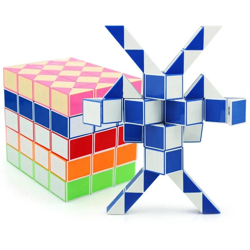 36 Sections Snake Magic Fidget Cubes Toys Kids Ruler Blocks DIY Puzzle Cube Twist Folding Educational Deformation Children Toy
36 Sections Snake Magic Fidget Cubes Toys Kids Ruler Blocks DIY Puzzle Cube Twist Folding Educational Deformation Children Toy