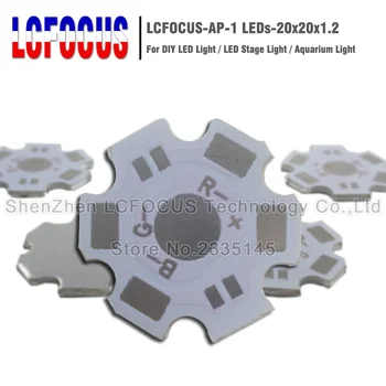 3W 9W RGB LED Aluminum Base Plate 20mm Heat Sink Star PCB Board DIY LED Stage Light For 1 3 5 W Watt Light Beads
3W 9W RGB LED Aluminum Base Plate 20mm Heat Sink Star PCB Board DIY LED Stage Light For 1 3 5 W Watt Light Beads