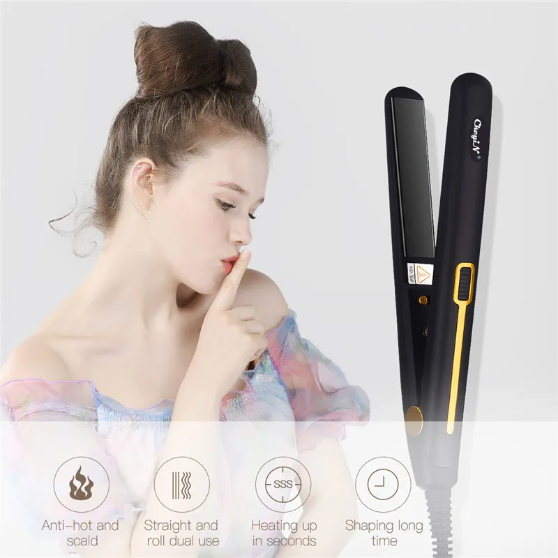 2in1 Mini Professional Portable Hair Curler Hair Straightener Constant Flat Iron Hairs Straightening Corrugated Iron Styling Too
2in1 Mini Professional Portable Hair Curler Hair Straightener Constant Flat Iron Hairs Straightening Corrugated Iron Styling Too