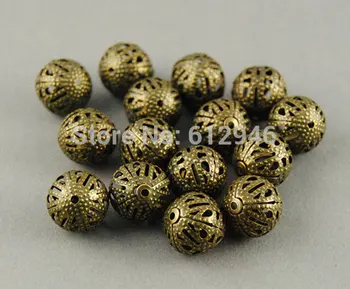 100 pcs Bronze Filigree Beads Spacer Hollow Beads 12mm Metal Bracelet Necklace Jewelry Findings
100 pcs Bronze Filigree Beads Spacer Hollow Beads 12mm Metal Bracelet Necklace Jewelry Findings
