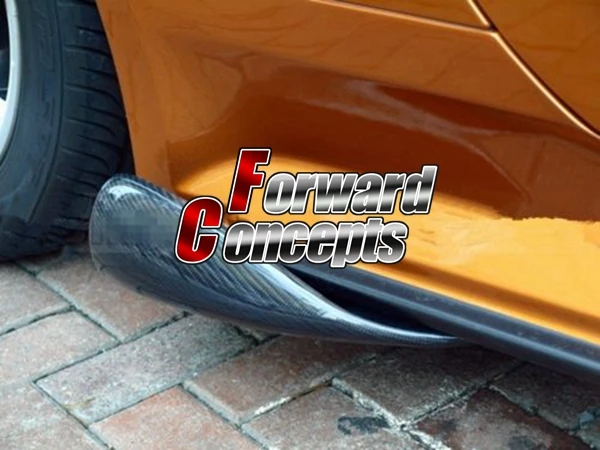 Боковые разветвители для углеродного волокна SW20 JZA80 GA70 CANARDS FLIPPERS SPLITTERS|splitter| |
