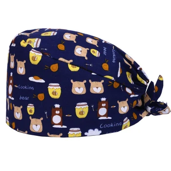 Honey Bear Pattern Surgical Caps Veterinarian Medical Scrub Hats for Women and Men Nurse Doctor Work Skull Caps 100% Cotton Hat
Honey Bear Pattern Surgical Caps Veterinarian Medical Scrub Hats for Women and Men Nurse Doctor Work Skull Caps 100% Cotton Hat