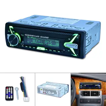 12V 1 Din 4 x 60W Bluetooth Car Radio Audio Stereo MP3 Player 7 Color Light Front Detachable Panel Support SD / FM / AUX / USB
12V 1 Din 4 x 60W Bluetooth Car Radio Audio Stereo MP3 Player 7 Color Light Front Detachable Panel Support SD / FM / AUX / USB