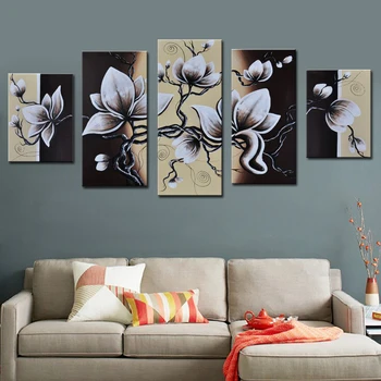 Modern High Skill Artist 100% Hand Painted Group Oil Paintings 5 Pieces Flower On Canvas Unframed Decoration Wall Art Pictures
Modern High Skill Artist 100% Hand Painted Group Oil Paintings 5 Pieces Flower On Canvas Unframed Decoration Wall Art Pictures