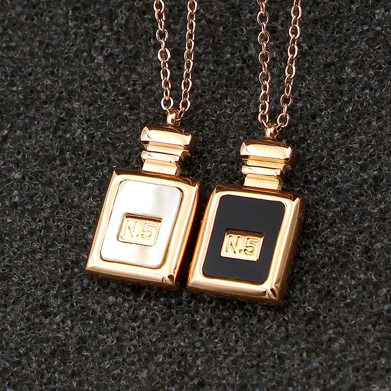 Fashion Stainless Steel Rose Gold Color Love Shell Perfume Bottle Square Pendant Necklaces Women Party Wedding Gift
Fashion Stainless Steel Rose Gold Color Love Shell Perfume Bottle Square Pendant Necklaces Women Party Wedding Gift