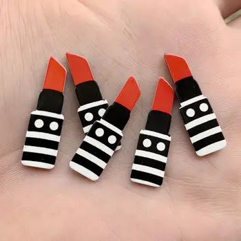 9*29mm Kawaii Lipstick Flatback Resin Cabochon Craft For DIY phone case Hair Bow Decoration Supplies Scrapbooking 15pcs/lot-S384
9*29mm Kawaii Lipstick Flatback Resin Cabochon Craft For DIY phone case Hair Bow Decoration Supplies Scrapbooking 15pcs/lot-S384