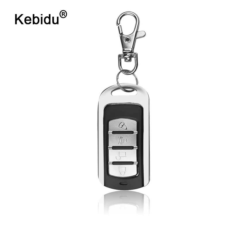 kebidu 433MHZ Auto Pair Copy Remote Duplicator 4 Buttons Garage Gate Door Remote Controller Learning Copying with Key Ring
kebidu 433MHZ Auto Pair Copy Remote Duplicator 4 Buttons Garage Gate Door Remote Controller Learning Copying with Key Ring