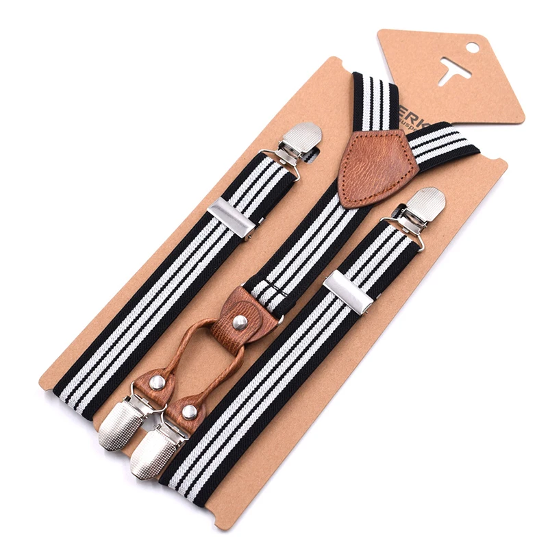 14 Colors Fashion Boys Girls 4 Clip Striped Suspenders Y-Back Adjustable Elastic Children Straps Apparel Clothing Accessories
14 Colors Fashion Boys Girls 4 Clip Striped Suspenders Y-Back Adjustable Elastic Children Straps Apparel Clothing Accessories