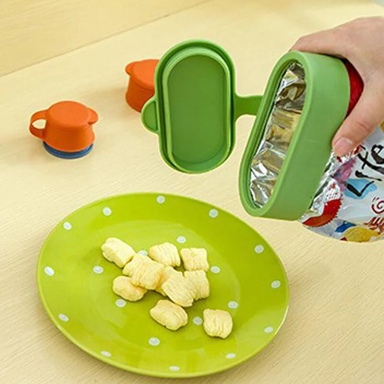 3Pcs/Set Food Storage Fresh Snack Seal Bag Magic Cap bag cap Lid sealing device multifunctional food Sealing cover
3Pcs/Set Food Storage Fresh Snack Seal Bag Magic Cap bag cap Lid sealing device multifunctional food Sealing cover