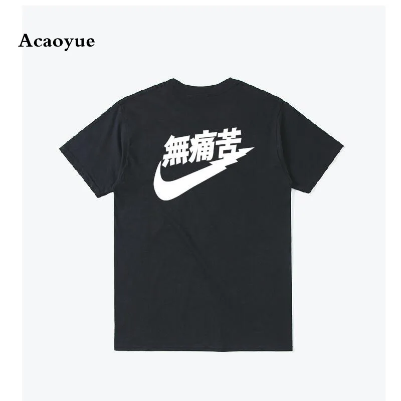 Dropshipping No Pain T shirts Harajuku Men Women Printed Short Sleeve Tshirts Summer Hip Hop Casual Cotton Tops Tees
Dropshipping No Pain T shirts Harajuku Men Women Printed Short Sleeve Tshirts Summer Hip Hop Casual Cotton Tops Tees