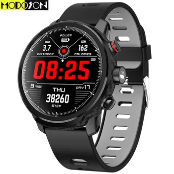 MODOSON New Bluetooth Smart Watch L5 Fitness Tracker Smartwatch Heart Rate Monitor Band Pedometer Bracelet For ios Apple Android
MODOSON New Bluetooth Smart Watch L5 Fitness Tracker Smartwatch Heart Rate Monitor Band Pedometer Bracelet For ios Apple Android