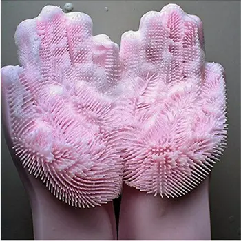 Food Grade Silicon Dishes Cleaning Gloves with Cleaning Brush Dishwashing Gloves Kitchen Wash Housekeeping Scrubbing Glove
Food Grade Silicon Dishes Cleaning Gloves with Cleaning Brush Dishwashing Gloves Kitchen Wash Housekeeping Scrubbing Glove