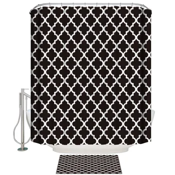 Black And White Plaid Shower Curtain Bath Sets With Rugs Bathroom Accessory Sets 2 Piece Bathroom Set Bathroom Decor Set Indoor
Black And White Plaid Shower Curtain Bath Sets With Rugs Bathroom Accessory Sets 2 Piece Bathroom Set Bathroom Decor Set Indoor