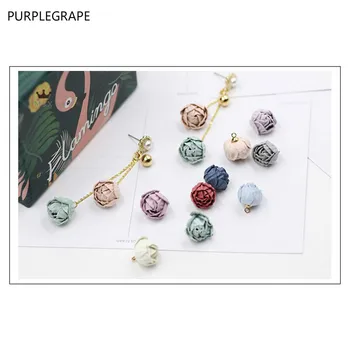 PURPLEGRAPE Rose Lace Earrings DIY Homemade Material Hair Accessories Keychain Three-dimensional Flower Accessories 2 Pack 
PURPLEGRAPE Rose Lace Earrings DIY Homemade Material Hair Accessories Keychain Three-dimensional Flower Accessories 2 Pack