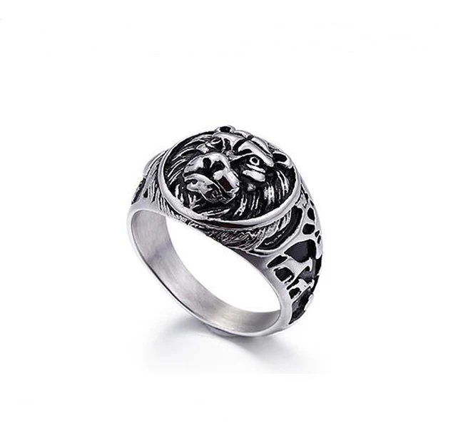 316L Stainless Steel Men Fashion Lion Head Rings Ring for women men Vintage bague homme biker men Ring jewelry anel masculino
316L Stainless Steel Men Fashion Lion Head Rings Ring for women men Vintage bague homme biker men Ring jewelry anel masculino