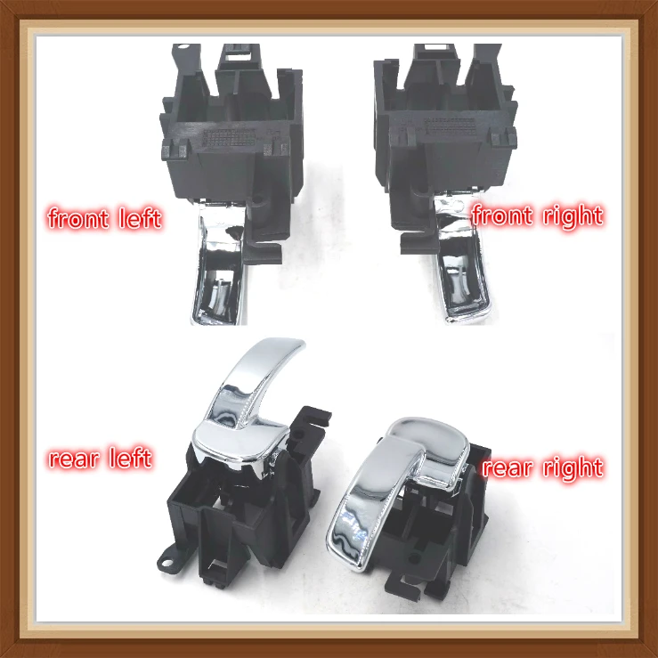 1 set front rear Left Right Car Interior Door Handle For NISSAN NAVARA PATHFINDER 806714X02B 806714X00A 806704X02B 806704X00A
1 set front rear Left Right Car Interior Door Handle For NISSAN NAVARA PATHFINDER 806714X02B 806714X00A 806704X02B 806704X00A