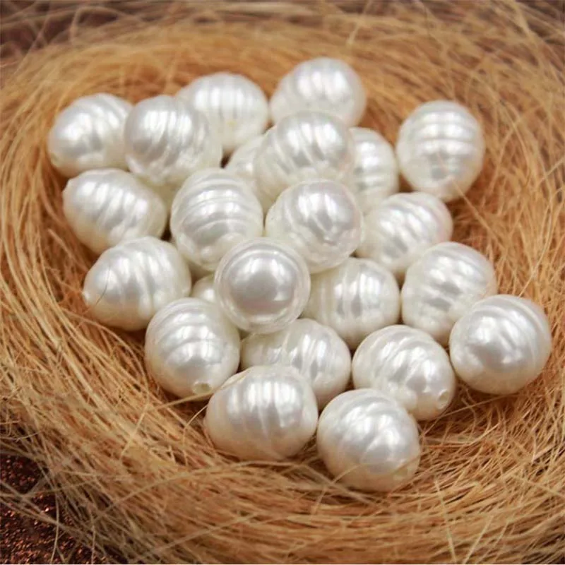 2pcs/lot Water Drop Thread Shell Pearl Beads 13x16mm Natural White Charm Beads DIY Jewelry Making Women Necklace Bracelets
2pcs/lot Water Drop Thread Shell Pearl Beads 13x16mm Natural White Charm Beads DIY Jewelry Making Women Necklace Bracelets