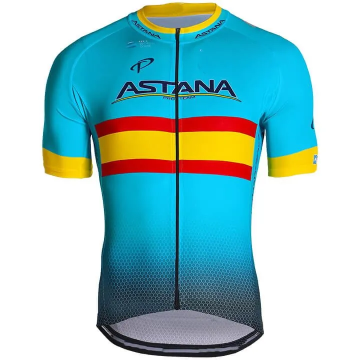 2019 ASTANA TEAM SPAIN CHAMPION SHORT ONLY SLEEVE CYCLING JERSEY SUMMER CYCLING WEAR ROPA CICLISMO WITH POWER BAND SIZE XS-4XL
2019 ASTANA TEAM SPAIN CHAMPION SHORT ONLY SLEEVE CYCLING JERSEY SUMMER CYCLING WEAR ROPA CICLISMO WITH POWER BAND SIZE XS-4XL