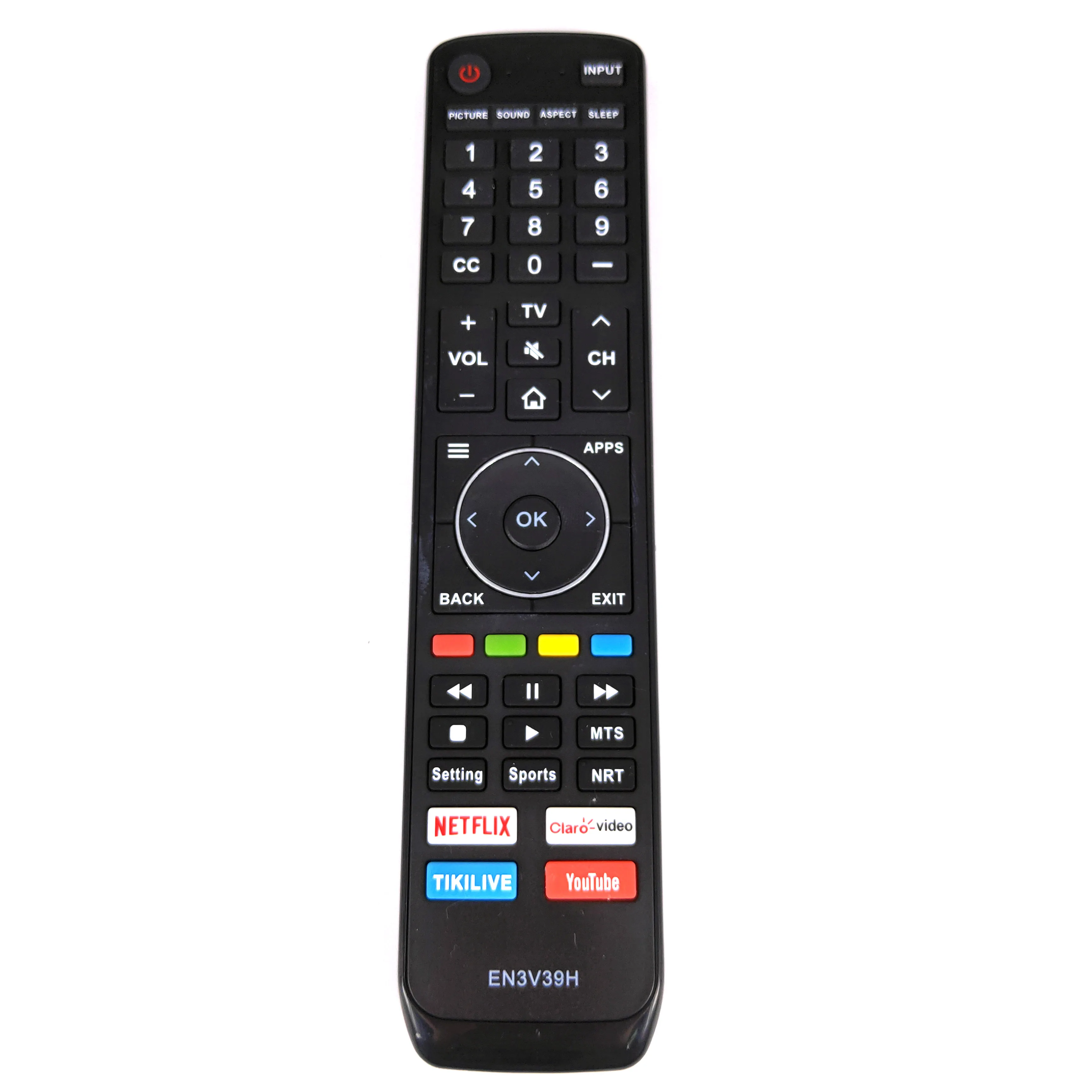 New Replacement For HISENSE EN3V39H TV Remote Control NETFLIX YOUTUBE Fernbedienung
New Replacement For HISENSE EN3V39H TV Remote Control NETFLIX YOUTUBE Fernbedienung