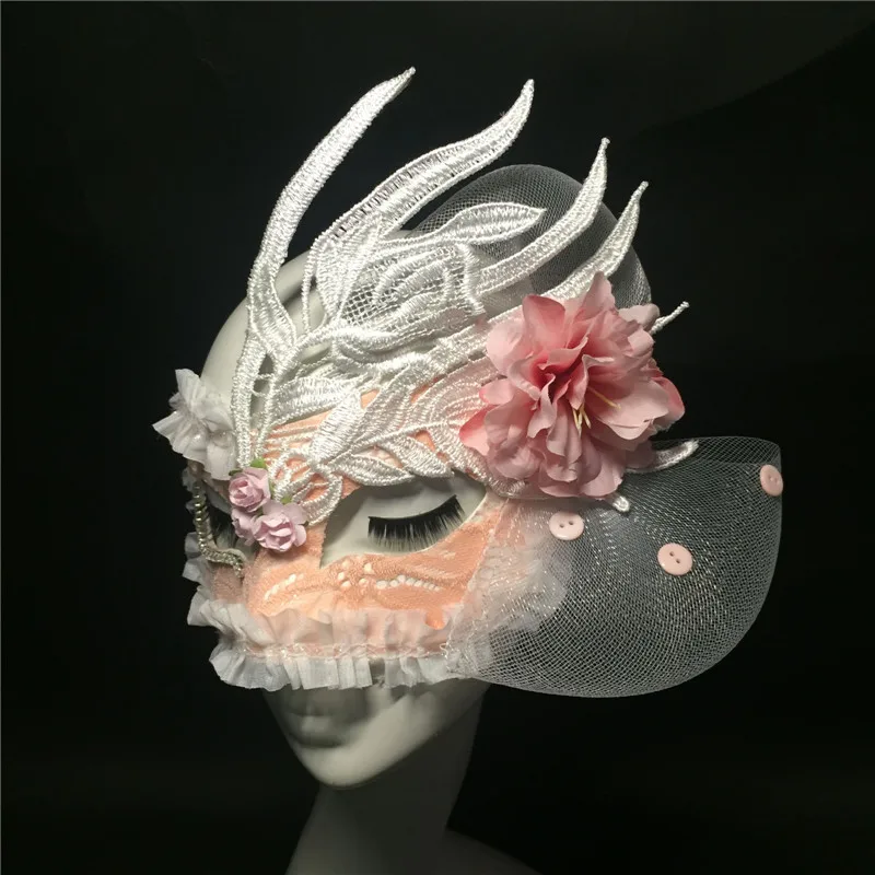 Adult Customize Cosplay Masks Girls Princess Personalities Exaggerated Star Singer Costume Stage Flower Mask Model Use B-9475
Adult Customize Cosplay Masks Girls Princess Personalities Exaggerated Star Singer Costume Stage Flower Mask Model Use B-9475