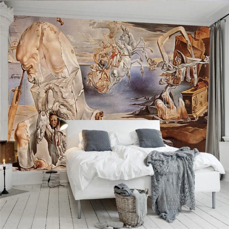 beibehang European modern art abstract figure horse sky oil painting background wall custom large fresco silk silk wallpaper
beibehang European modern art abstract figure horse sky oil painting background wall custom large fresco silk silk wallpaper