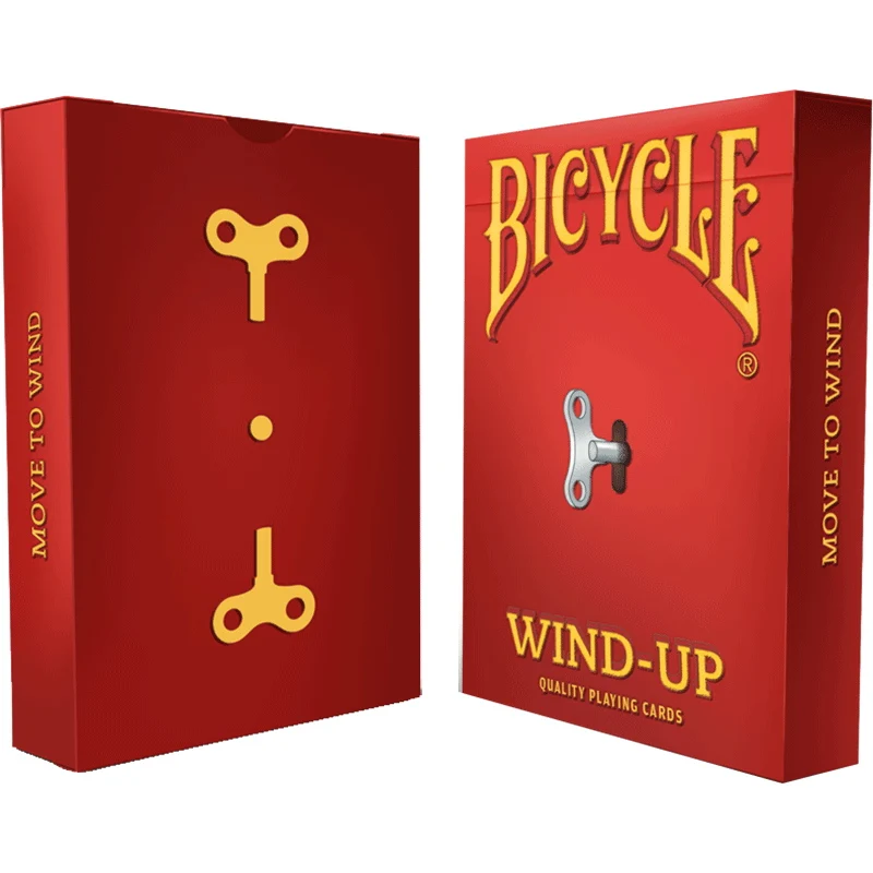 Wind-Up Bicycle Playing Cards Poker Size Deck USPCC Custom Limited Edition New Magic
Wind-Up Bicycle Playing Cards Poker Size Deck USPCC Custom Limited Edition New Magic