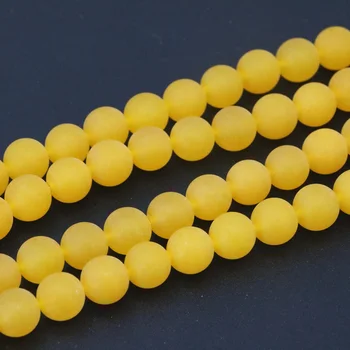 Yellow Natural Stone Jades Round Loose Beads Frosted Matte Jaspers 6 8 10 12mm Chalcedony DIY Jewelry Making Finding 15inch A12
Yellow Natural Stone Jades Round Loose Beads Frosted Matte Jaspers 6 8 10 12mm Chalcedony DIY Jewelry Making Finding 15inch A12