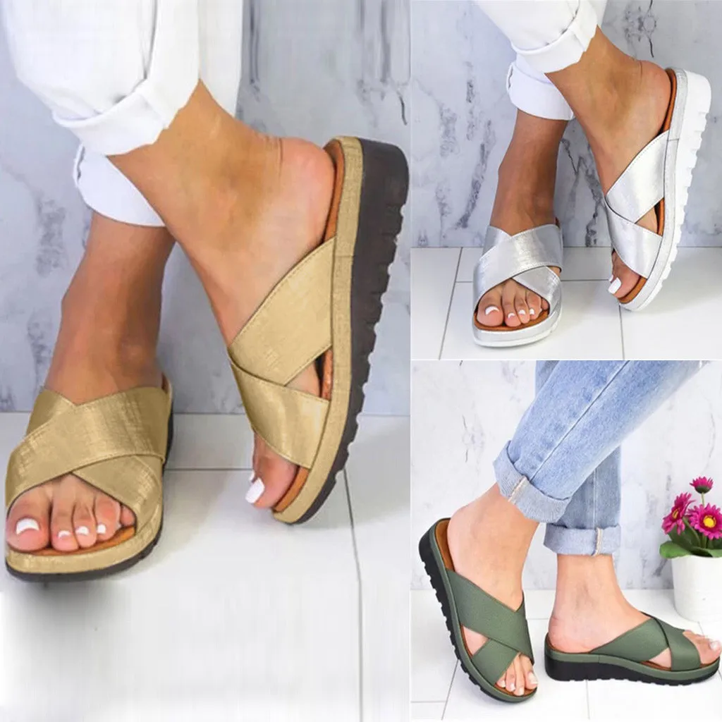 Womens Wedges Shoes Solid Color Open Toe Thick Bottom Slip-On Slippers Beach Sandals Fish mouth slippers wedge roman sandals
Womens Wedges Shoes Solid Color Open Toe Thick Bottom Slip-On Slippers Beach Sandals Fish mouth slippers wedge roman sandals