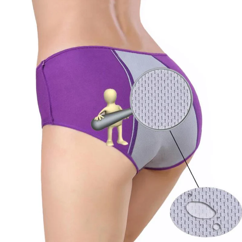 3 Pieces/Set Women Menstrual Underwear Female Period Panties Ladies Lengthen Physiological Leakproof Panties Women Period Briefs 
3 Pieces/Set Women Menstrual Underwear Female Period Panties Ladies Lengthen Physiological Leakproof Panties Women Period Briefs