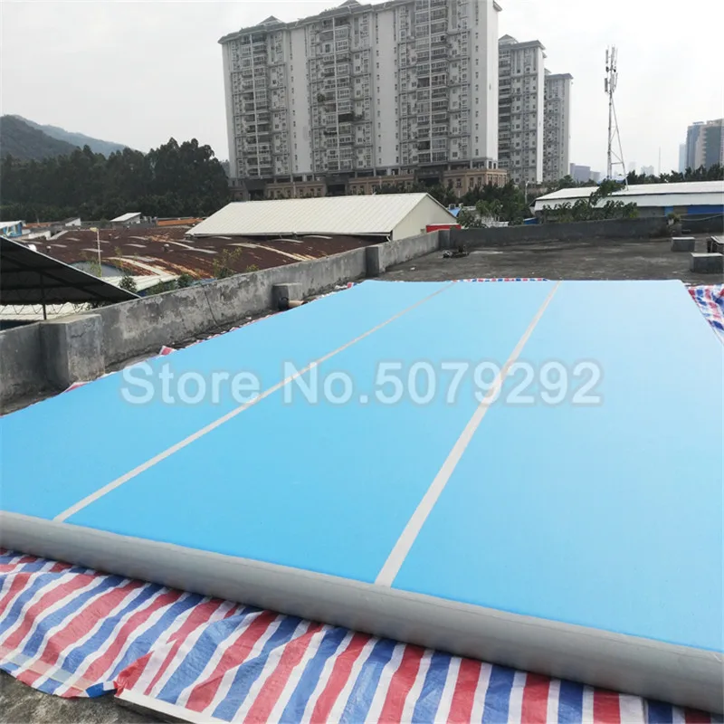 Blue Surface Inflatable Gym Mat Big Size 10/11/12M * 2M Inflatable Bouncing Mat For Taekwondo DWF Air Floor/Air Mat For Training
Blue Surface Inflatable Gym Mat Big Size 10/11/12M * 2M Inflatable Bouncing Mat For Taekwondo DWF Air Floor/Air Mat For Training