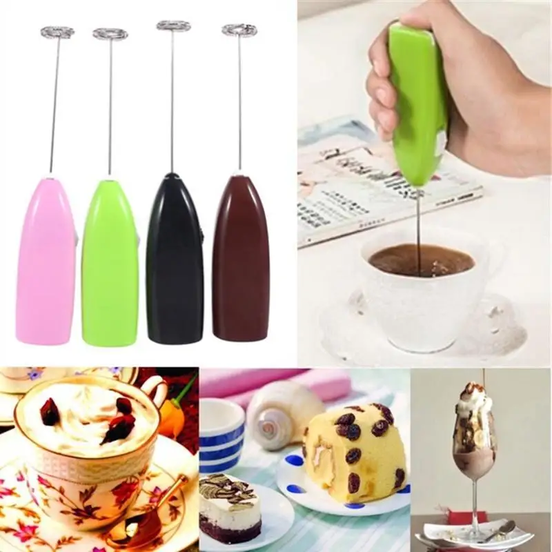 Fashion Hot Drinks Milk Frother Foamer Whisk Mixer Stirrer Egg Beater Electric Mini Handle Cooking Tools High Quality Egg Tools
Fashion Hot Drinks Milk Frother Foamer Whisk Mixer Stirrer Egg Beater Electric Mini Handle Cooking Tools High Quality Egg Tools