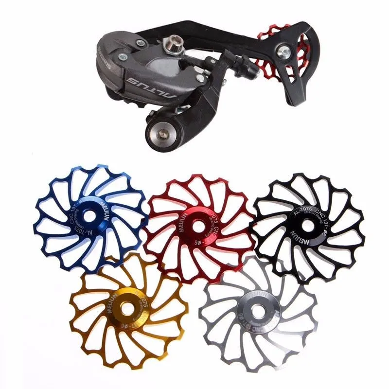 13T MTB Bicycle Rear Derailleur Jockey Wheel Ceramic Bearing Pulley Road Bike Guide Roller Idler Rear Derailleur
13T MTB Bicycle Rear Derailleur Jockey Wheel Ceramic Bearing Pulley Road Bike Guide Roller Idler Rear Derailleur