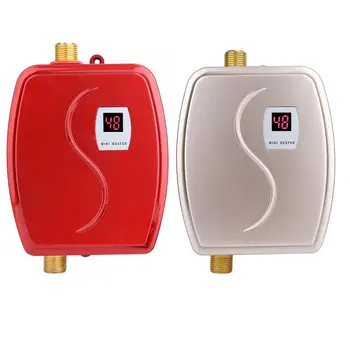 3000W Instant Electric Mini Tankless Water Heater Hot Instantaneous Water Heater System for Kitchen Bathroom
3000W Instant Electric Mini Tankless Water Heater Hot Instantaneous Water Heater System for Kitchen Bathroom