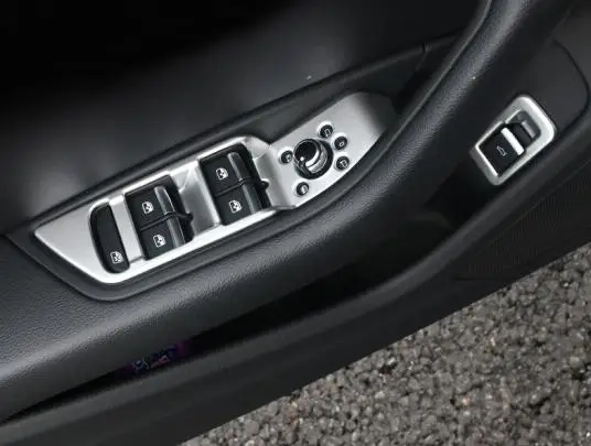 ABS Chrome For Audi A4 b9 2016 2017 Door Window glass Lift Control Switch Panel Cover trim Panel Sequins Accessories Car 5pcs
ABS Chrome For Audi A4 b9 2016 2017 Door Window glass Lift Control Switch Panel Cover trim Panel Sequins Accessories Car 5pcs