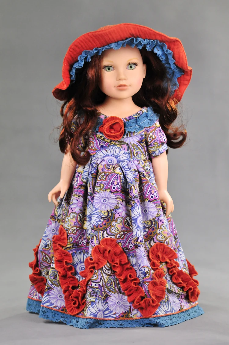 New 18 inch AMERICAN PRINCESS doll clothes antique Retro dress and hat for girl doll clothes and accessories girls toys
New 18 inch AMERICAN PRINCESS doll clothes antique Retro dress and hat for girl doll clothes and accessories girls toys